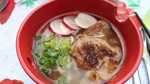 Japanische Nudelsuppe
