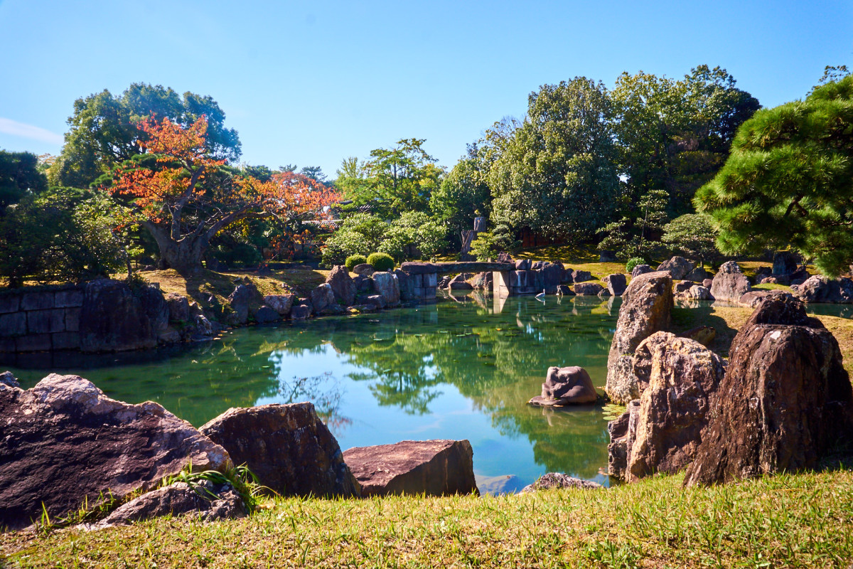 Nijo Castle Garden in Kyoto