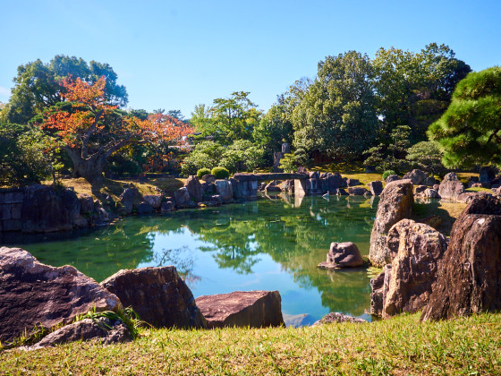 Nijo Castle Garden in Kyoto