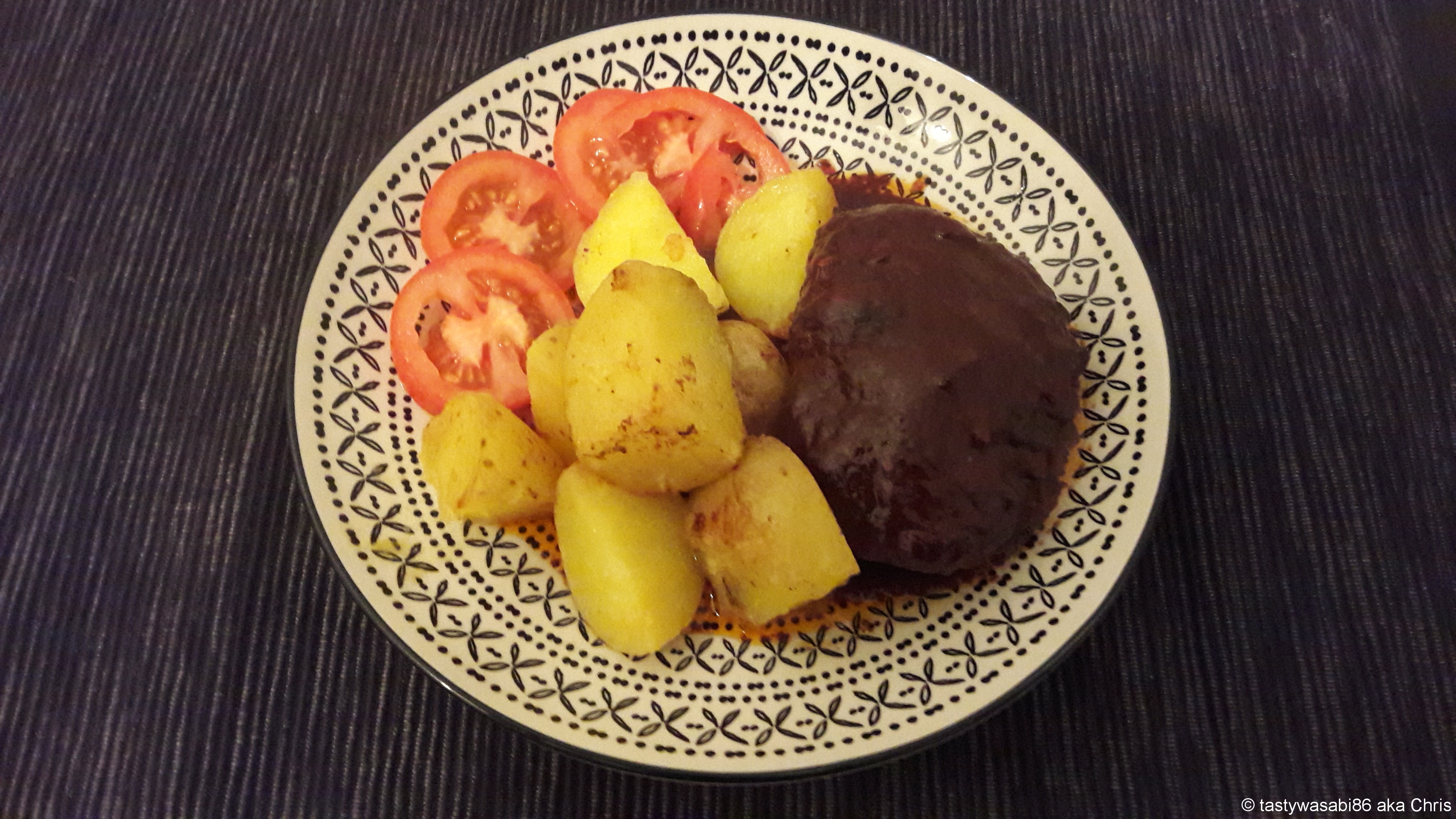 Hambagu (Japanisches Hamburger Steak)