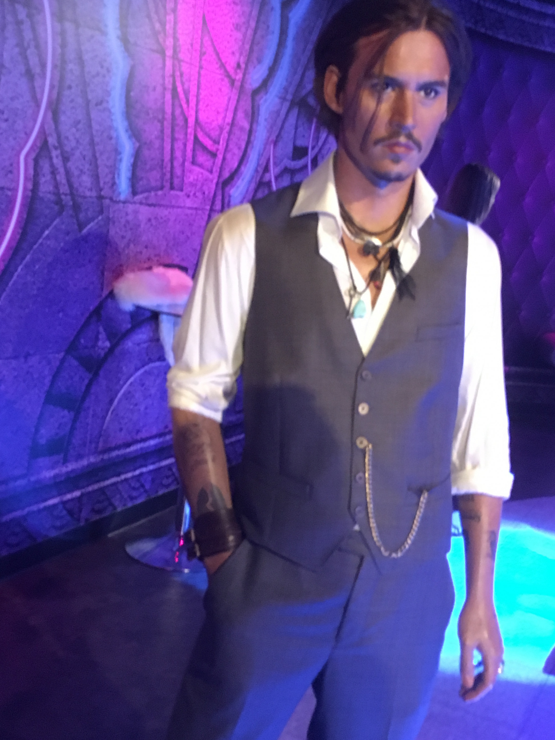 Madame tussauds orlando Johnny Depp