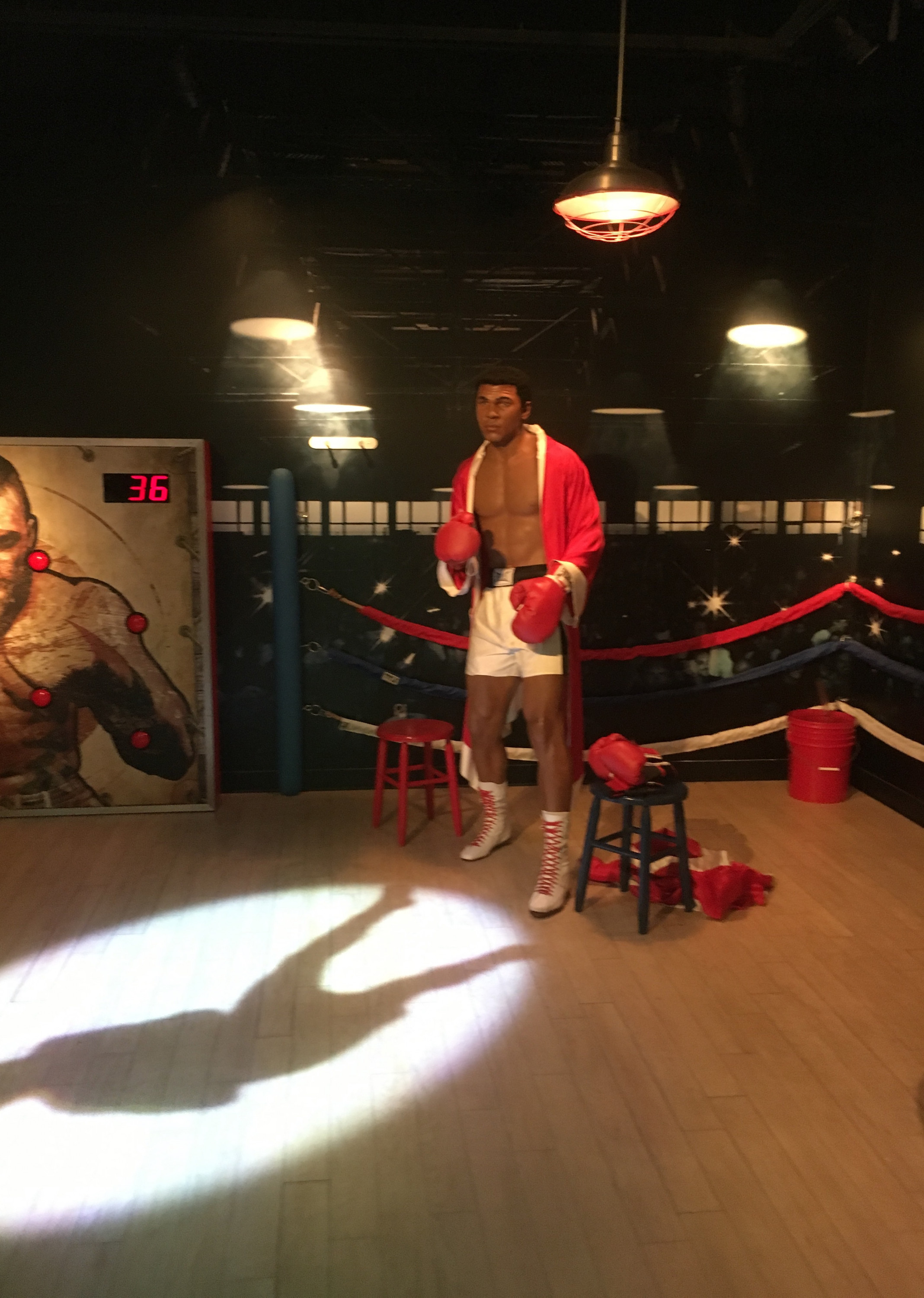 Madame tussauds orlando Muhammad Ali