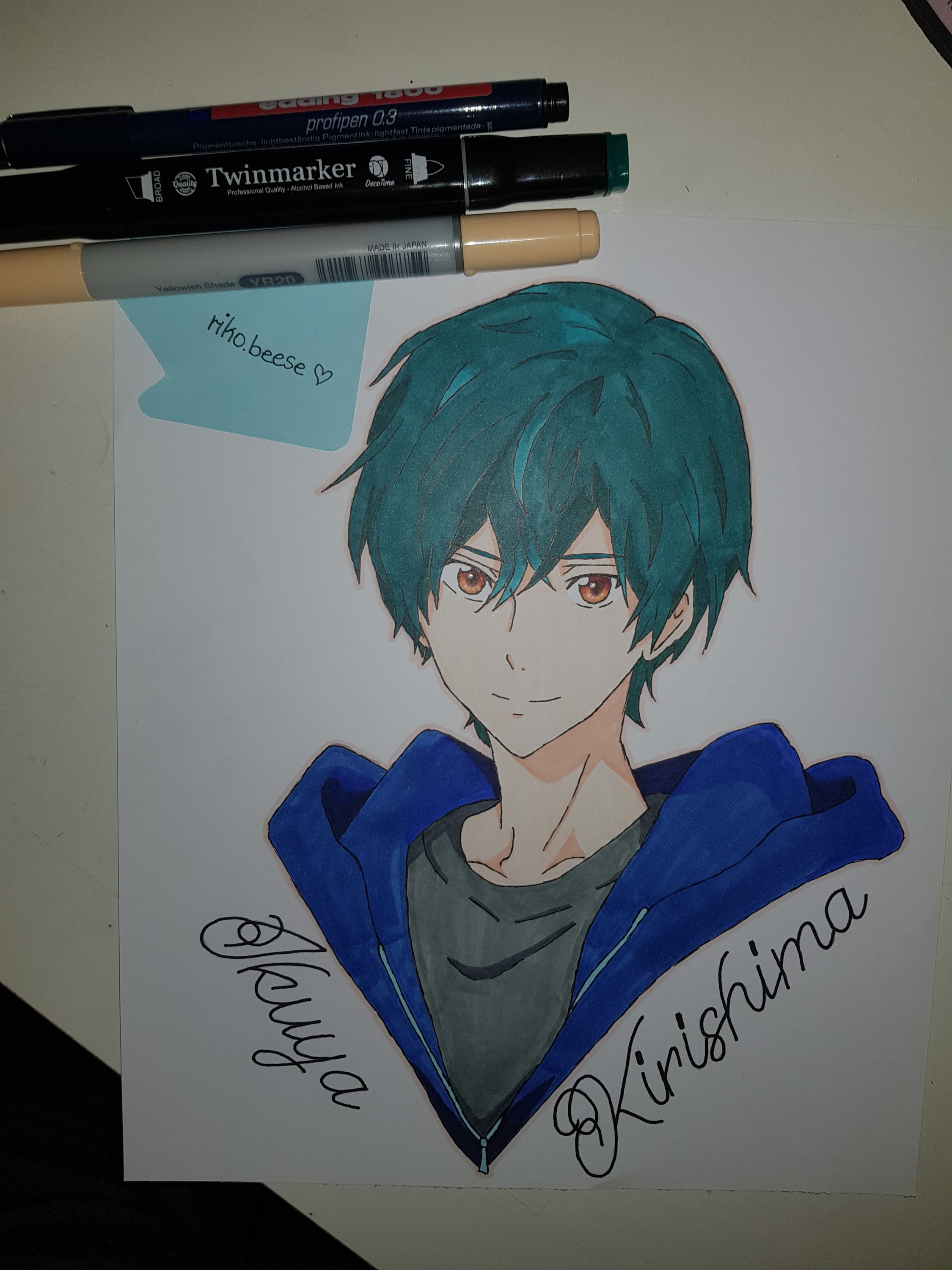 Ikuya Kirishima drawn by me :D