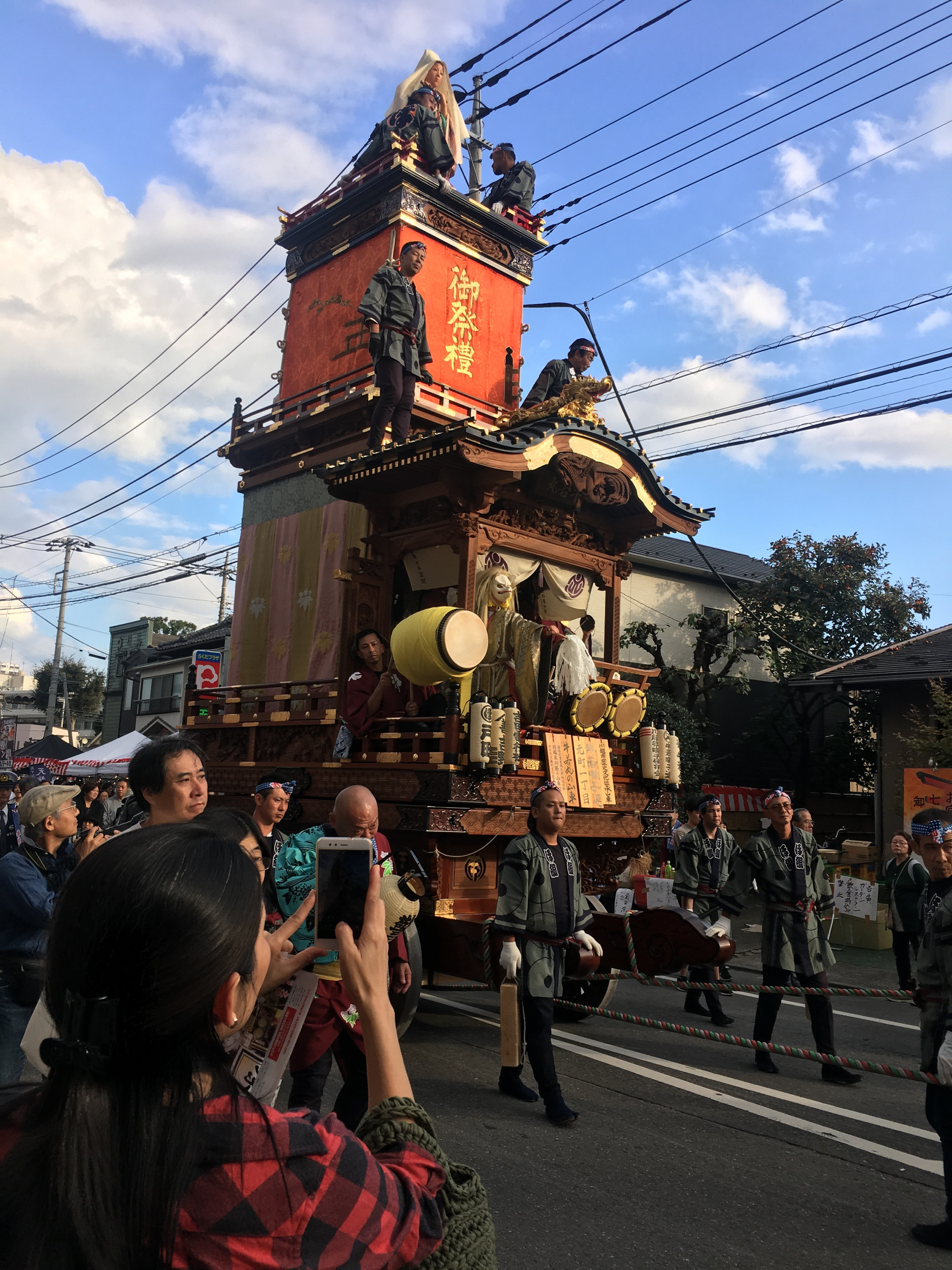 Kawagoe Festwagen von Moto-machi