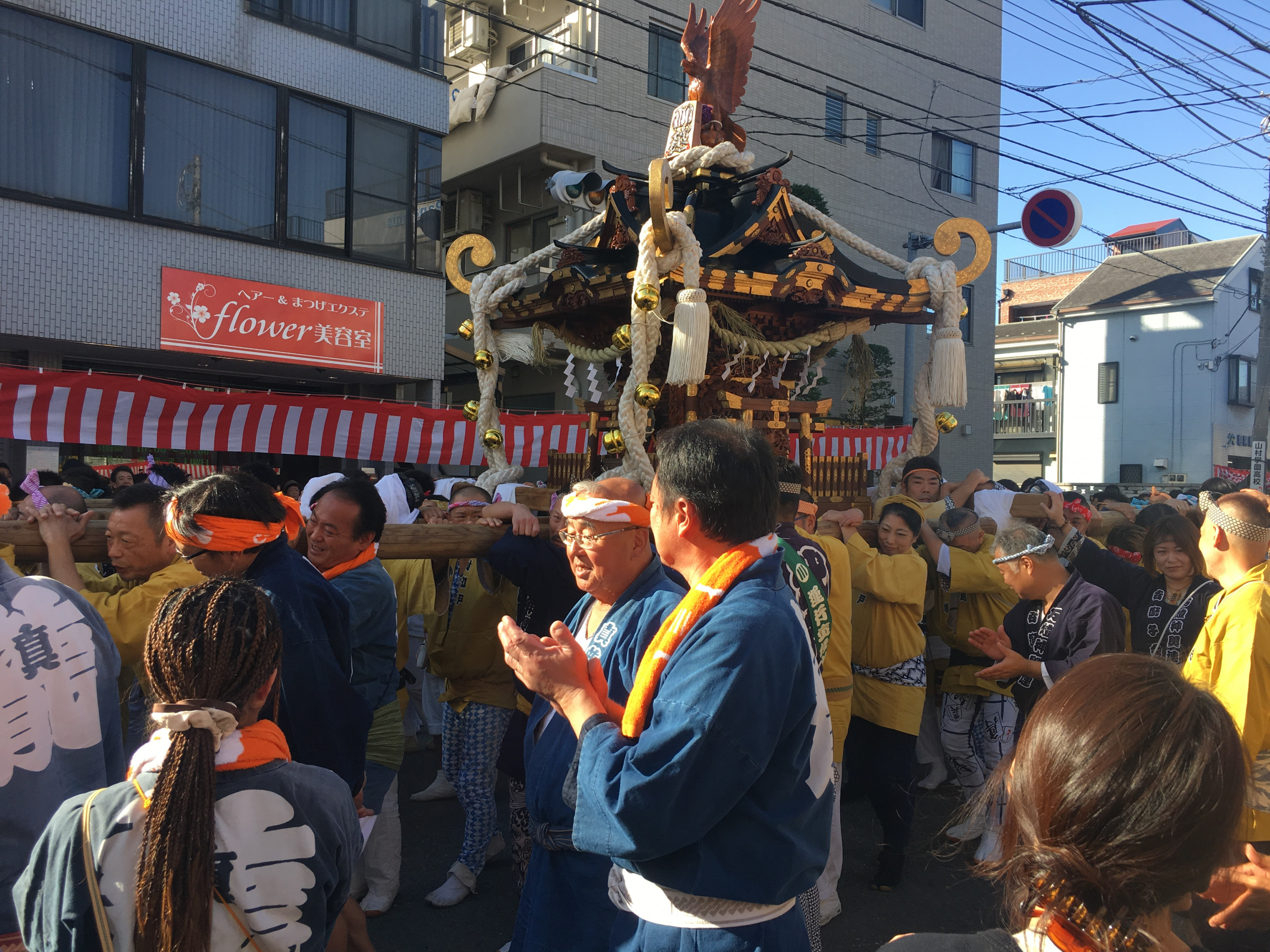 Mikoshi in Kawagoe