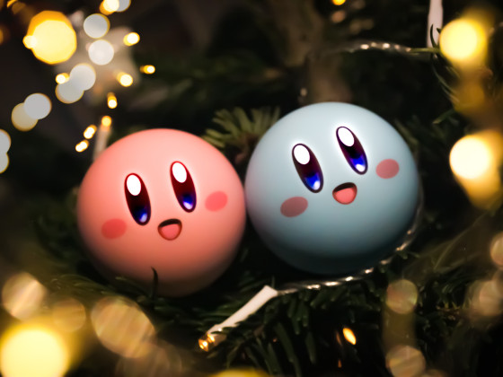 Frohe Weihnachten von Kirby :3