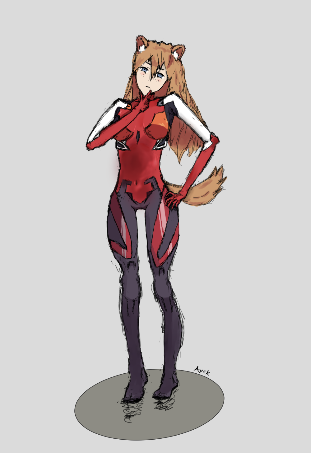 Asuka Langley Soryu Nekomimi