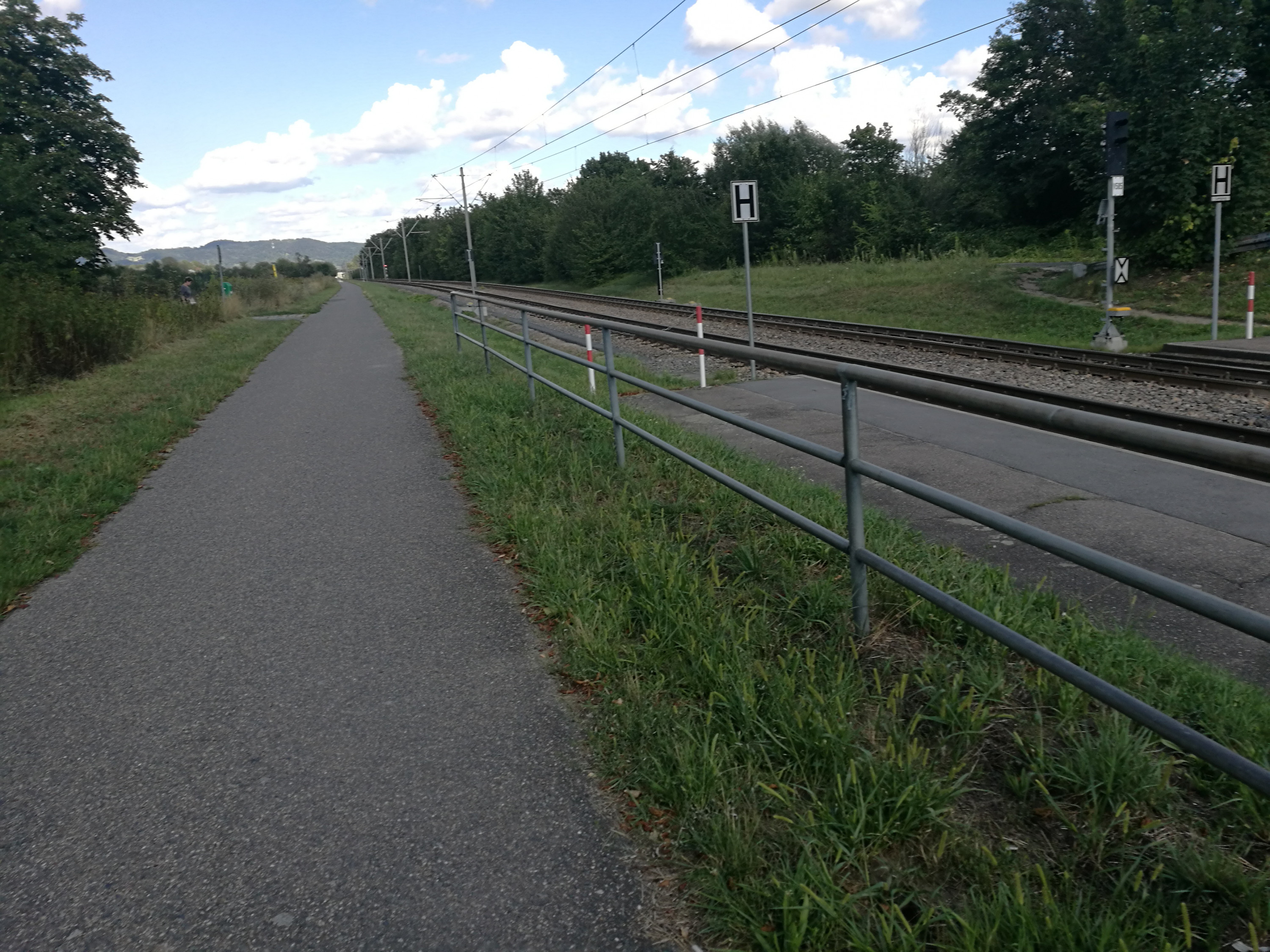 Jogging Route- Straßenbahnlinie 2