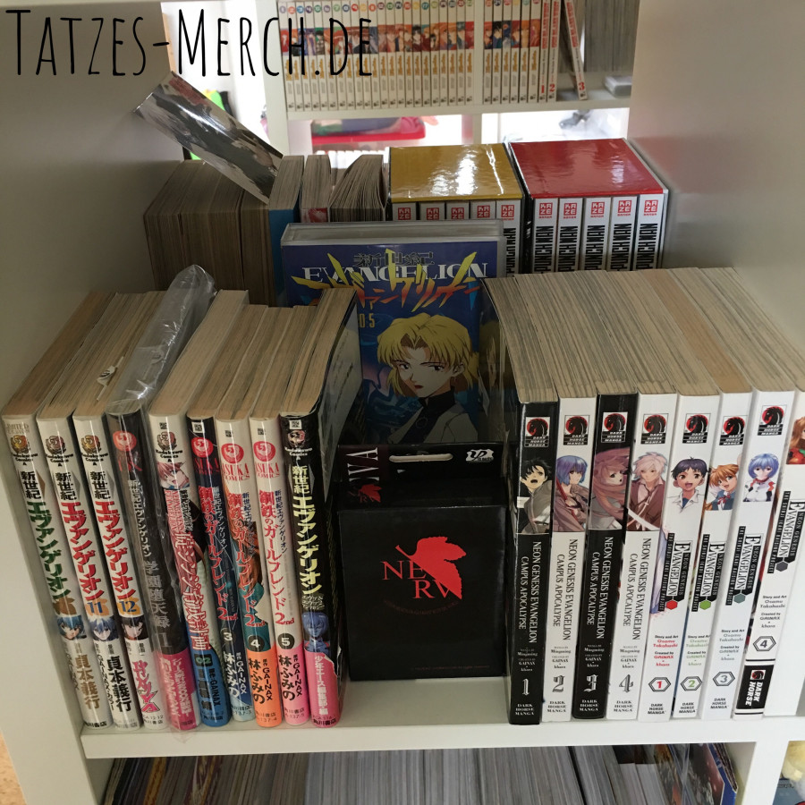 [Meine Sammlung] Neon Genesis Evangelion - japanische und englische Manga