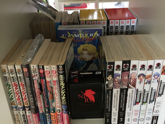 [Meine Sammlung] Neon Genesis Evangelion - japanische und englische Manga