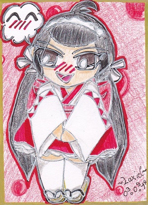 CupCake Commando:Maid Cards Vol. I - Red WaLoli Maid Remi (Maid Card II)