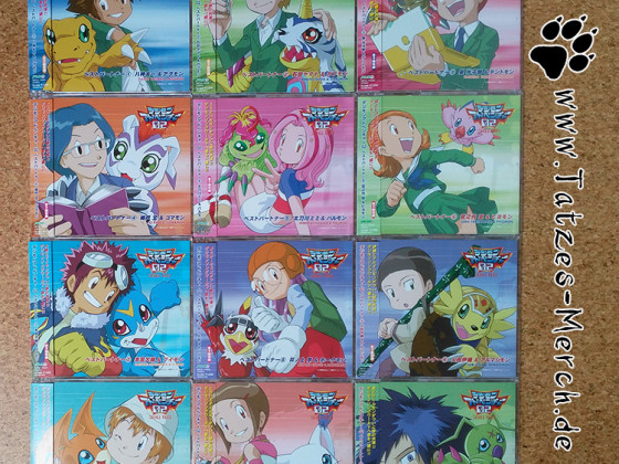 [Meine Sammlung] Digimon - Digimon Adventure 02 "Best Partner" CDs