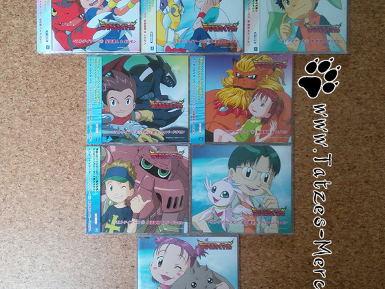 [Meine Sammlung] Digimon - Digimon Tamers "Best Tamer" CDs