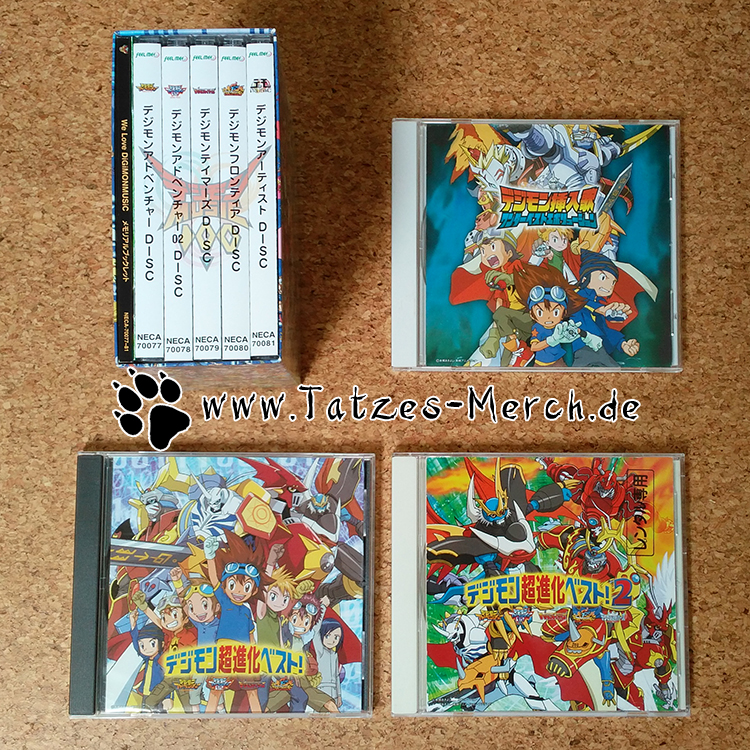 [Meine Sammlung] Digimon - Sampler (Alle Staffeln)