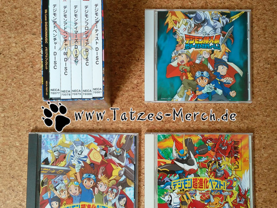 [Meine Sammlung] Digimon - Sampler (Alle Staffeln)