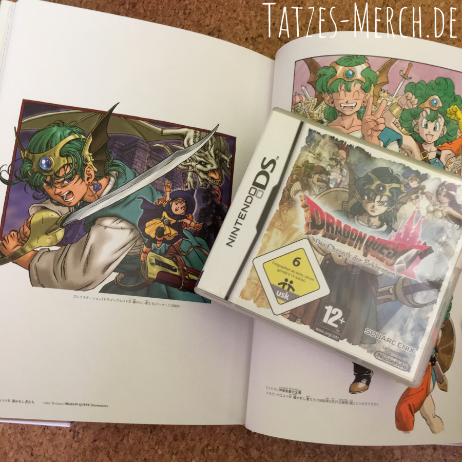 [Meine Sammlung] Dragon Quest - DQ IV & Artbook