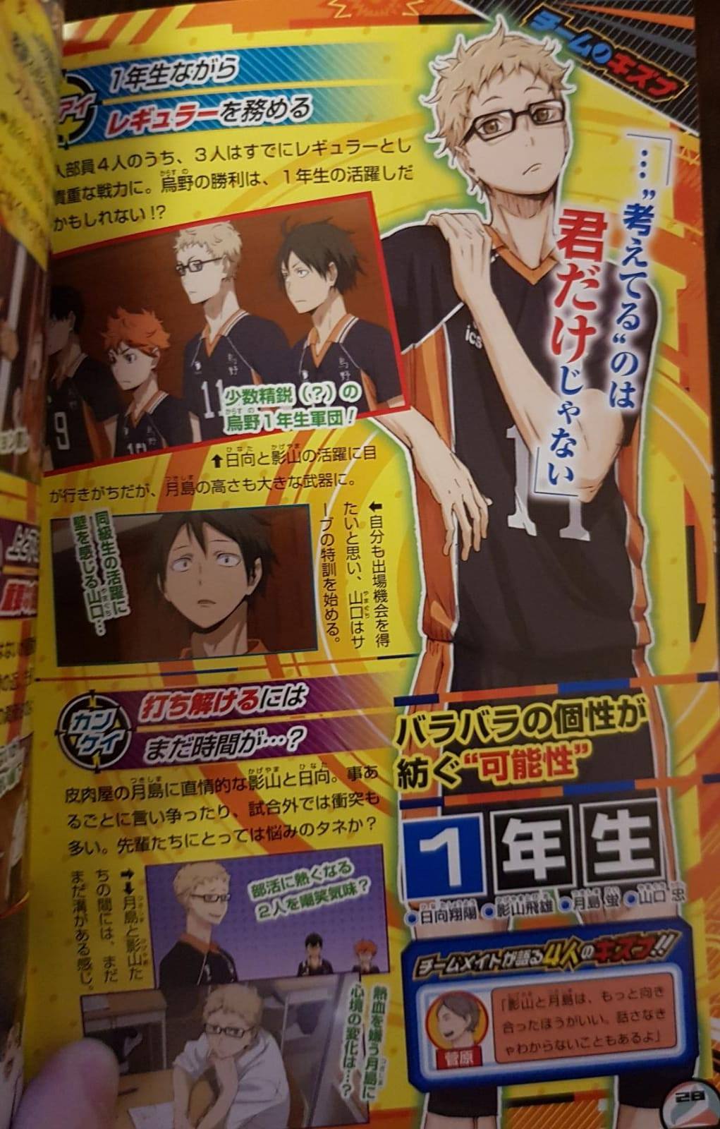 Haikyu!! Team Book Vol. 1 Karasuno