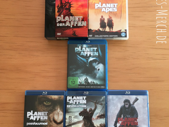 [Meine Sammlung] Planet der Affen - Filme & Serie
