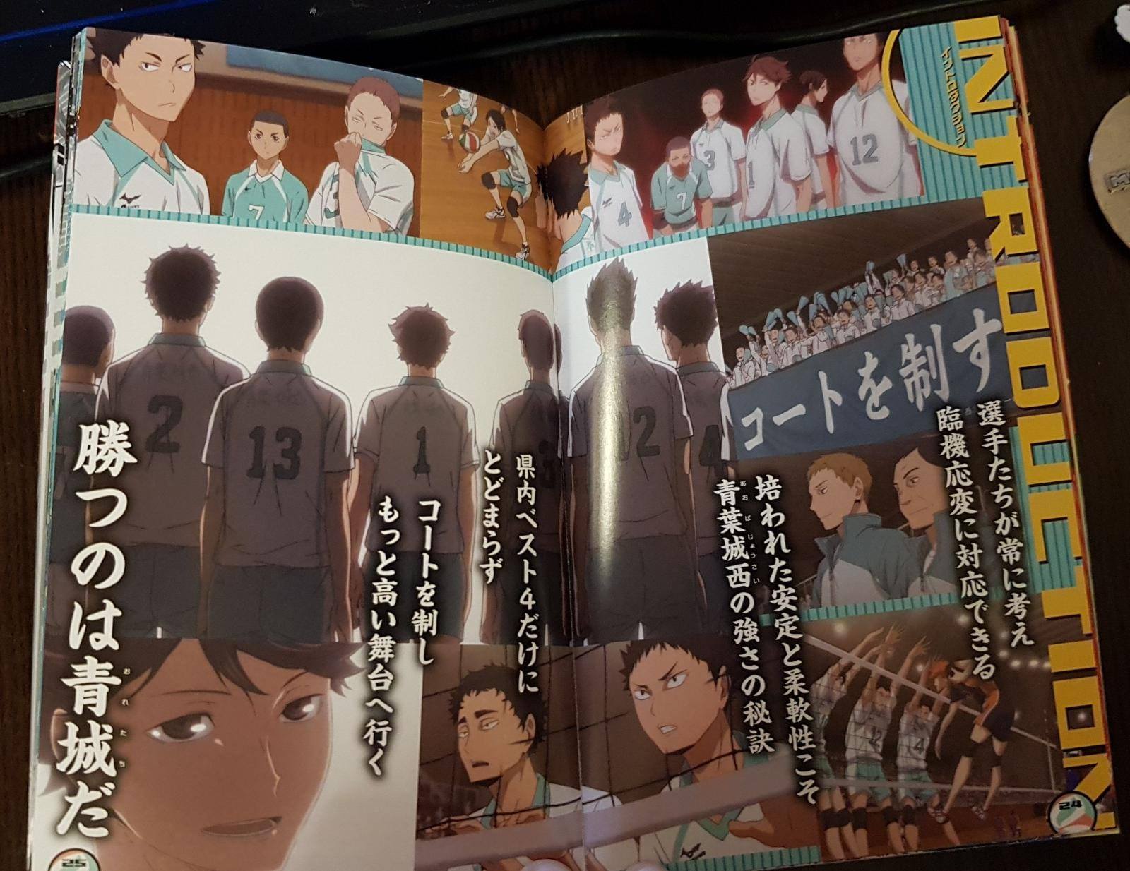 Haikyu!! Team Book Vol. 2 Nekoma, Aoba Johsai