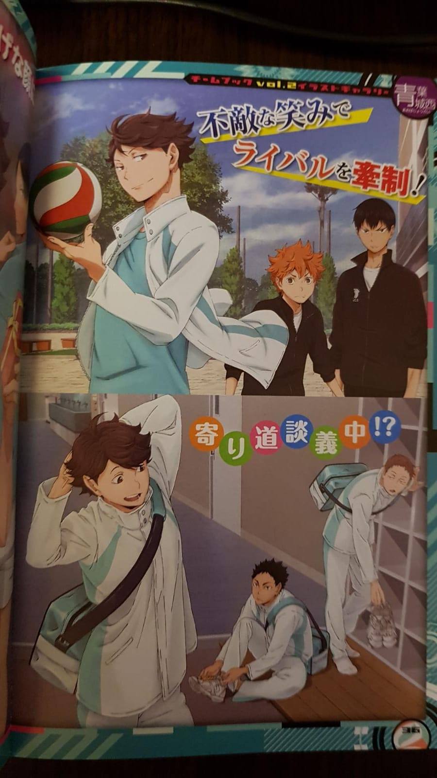 Haikyu!! Team Book Vol. 2 Nekoma, Aoba Johsai