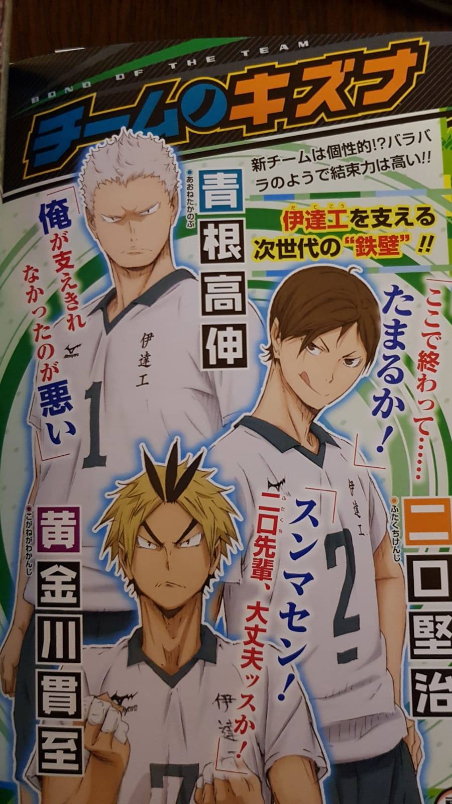 Haikyu!! Team Book Vol. 3 Fukurodani, Shiratorizawa, Dateko