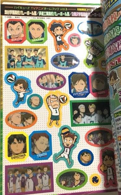 Haikyu!! Team Book Vol. 3 Fukurodani, Shiratorizawa, Dateko