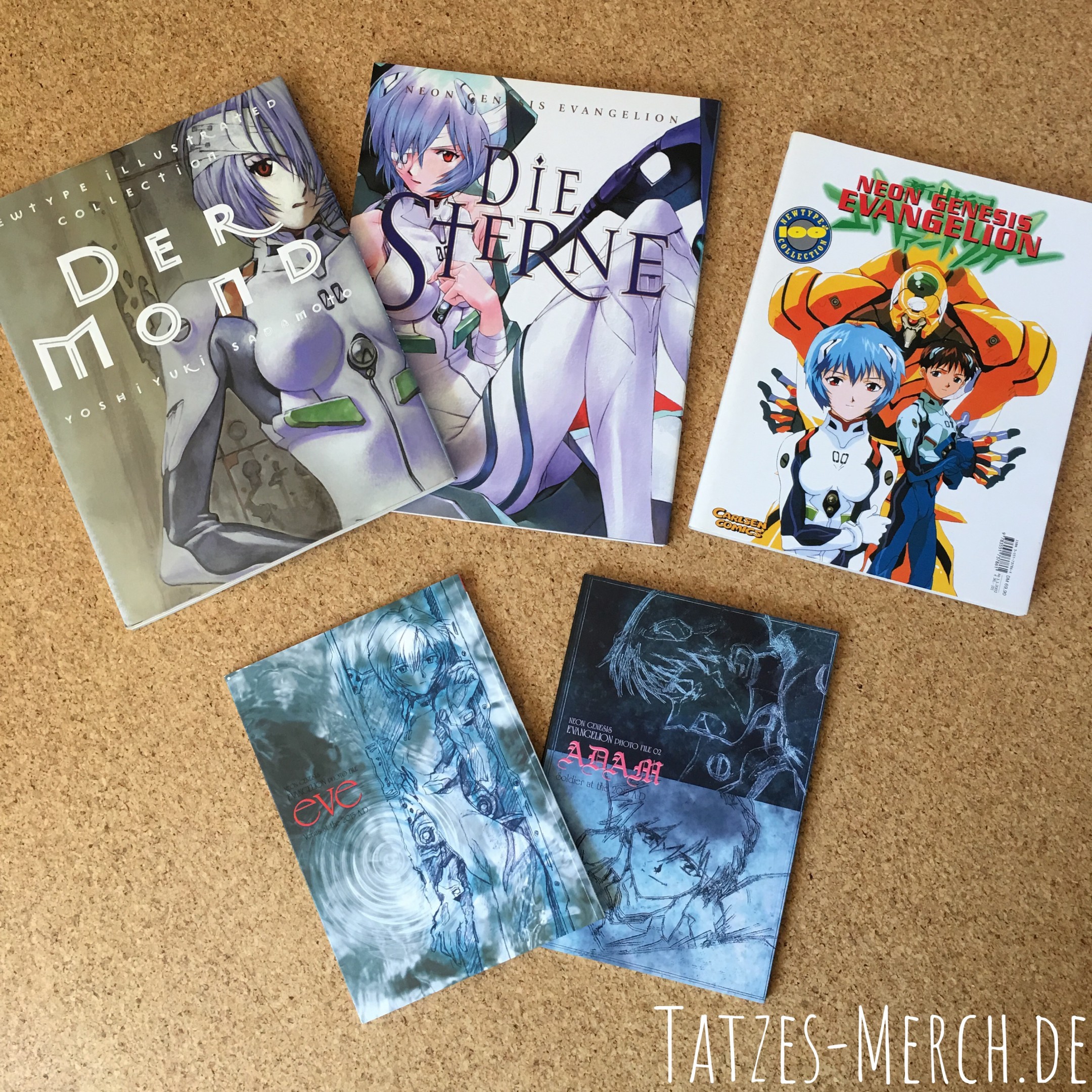 [Meine Sammlung] NGE - deutsche Artbooks (1/2)