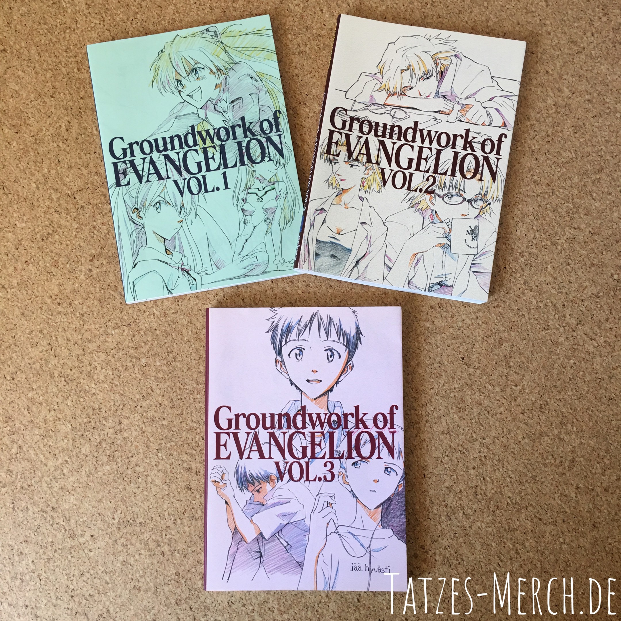 [Meine Sammlung] NGE - deutsche Artbooks (2/2)