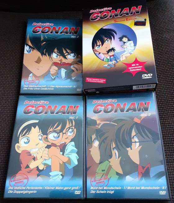Detektiv Conan TV - Alte DVD-Veröffentlichung