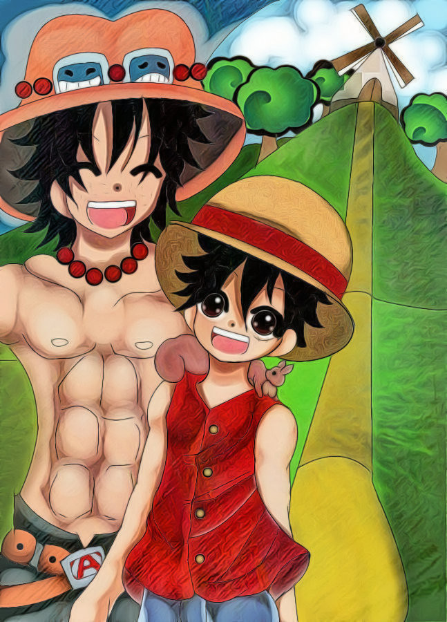 Ace und Ruffy