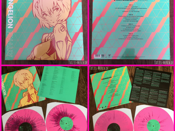 [Meine Sammlung] "Evangelion Finally" Pink Vinyl