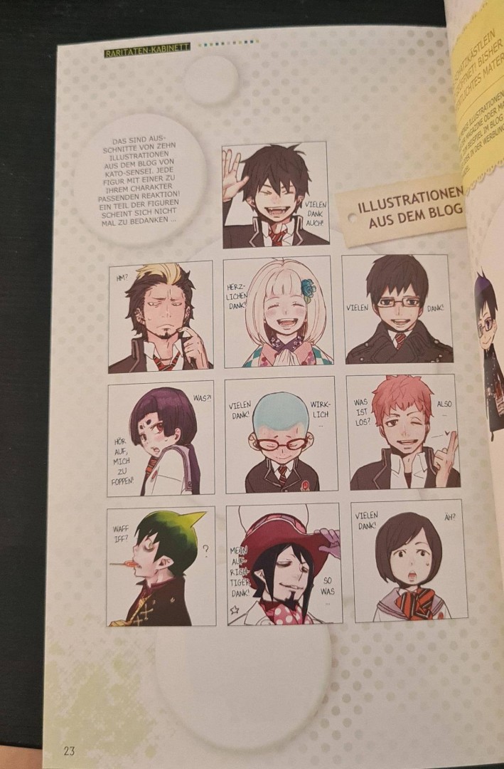 Blue Exorcist Pocket Gallery