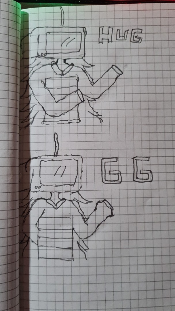 Noch zwei emojis einmal GG und Hug