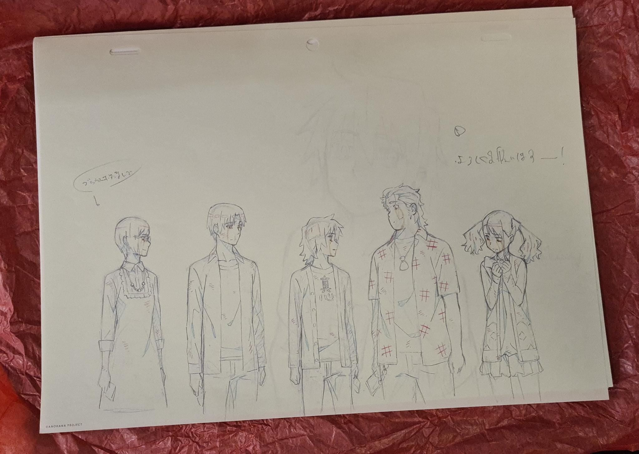 AnoHana: The Flower we saw that Day - The Movie: Story Board Extra