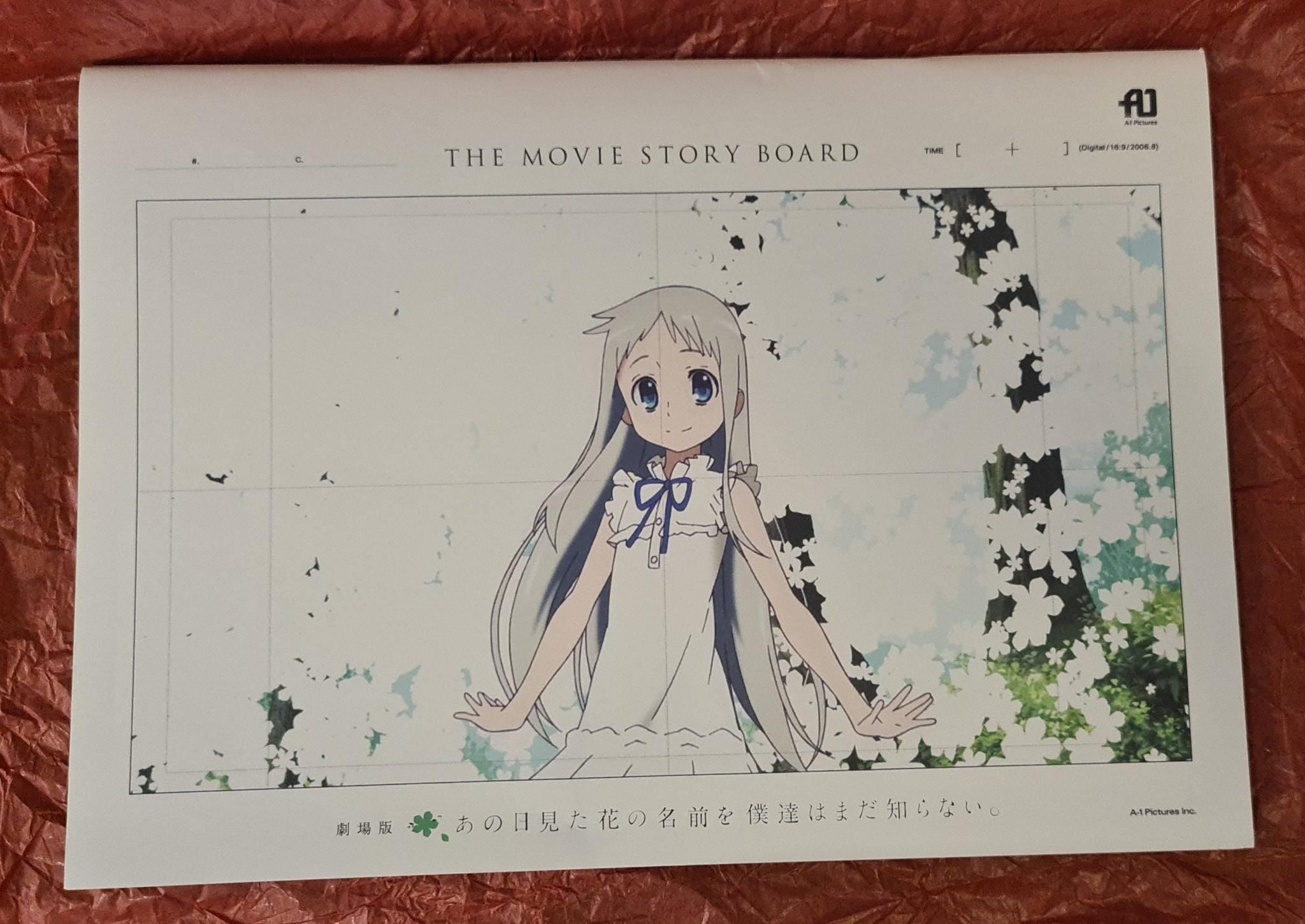 AnoHana: The Flower we saw that Day - The Movie: Story Board Extra