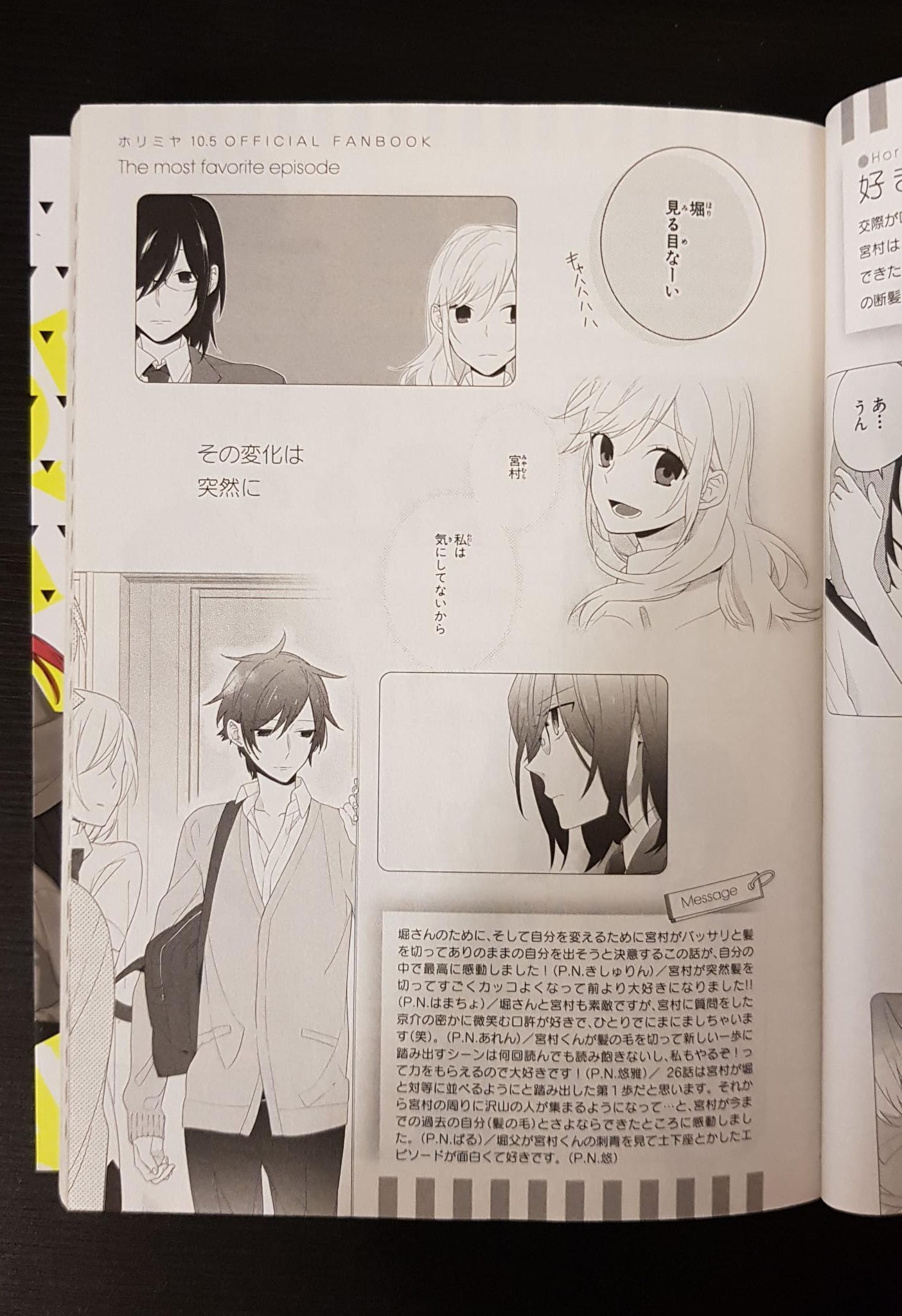 HORIMIYA 10.5: Official Fanbook