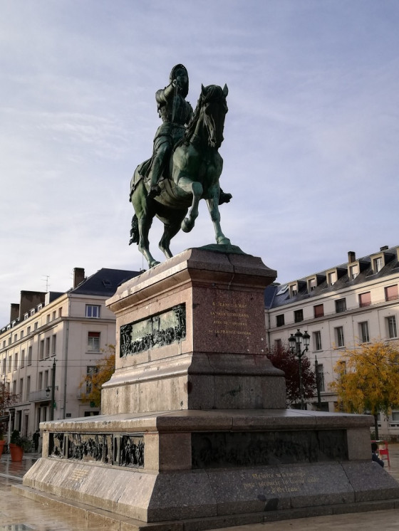 Jeanne d'Arc Statue in Orleans