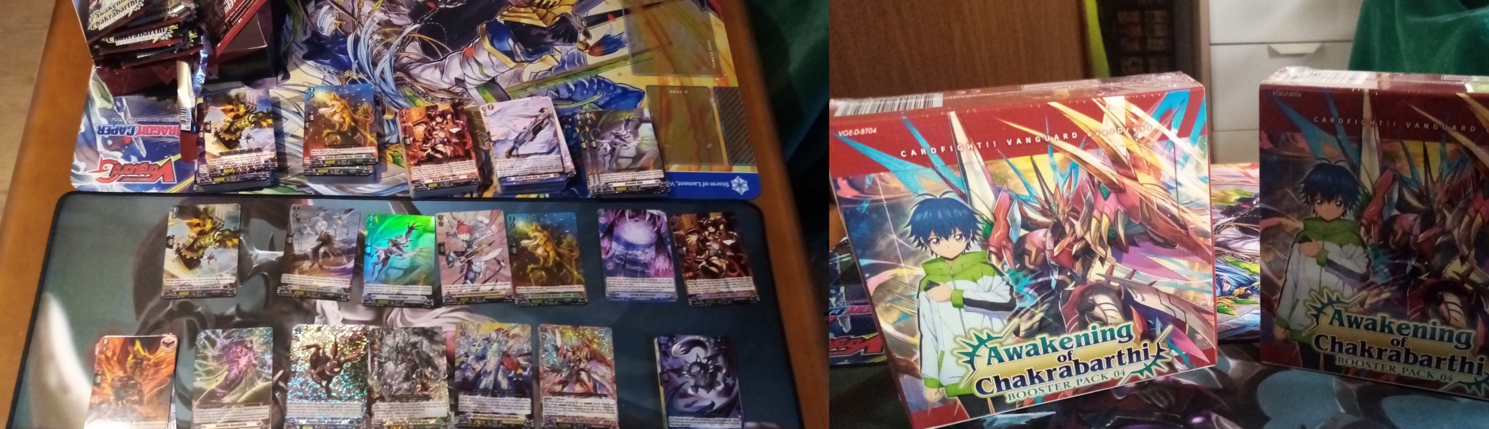 Cardfight Vanguard! overDress Set 4 Display Opening