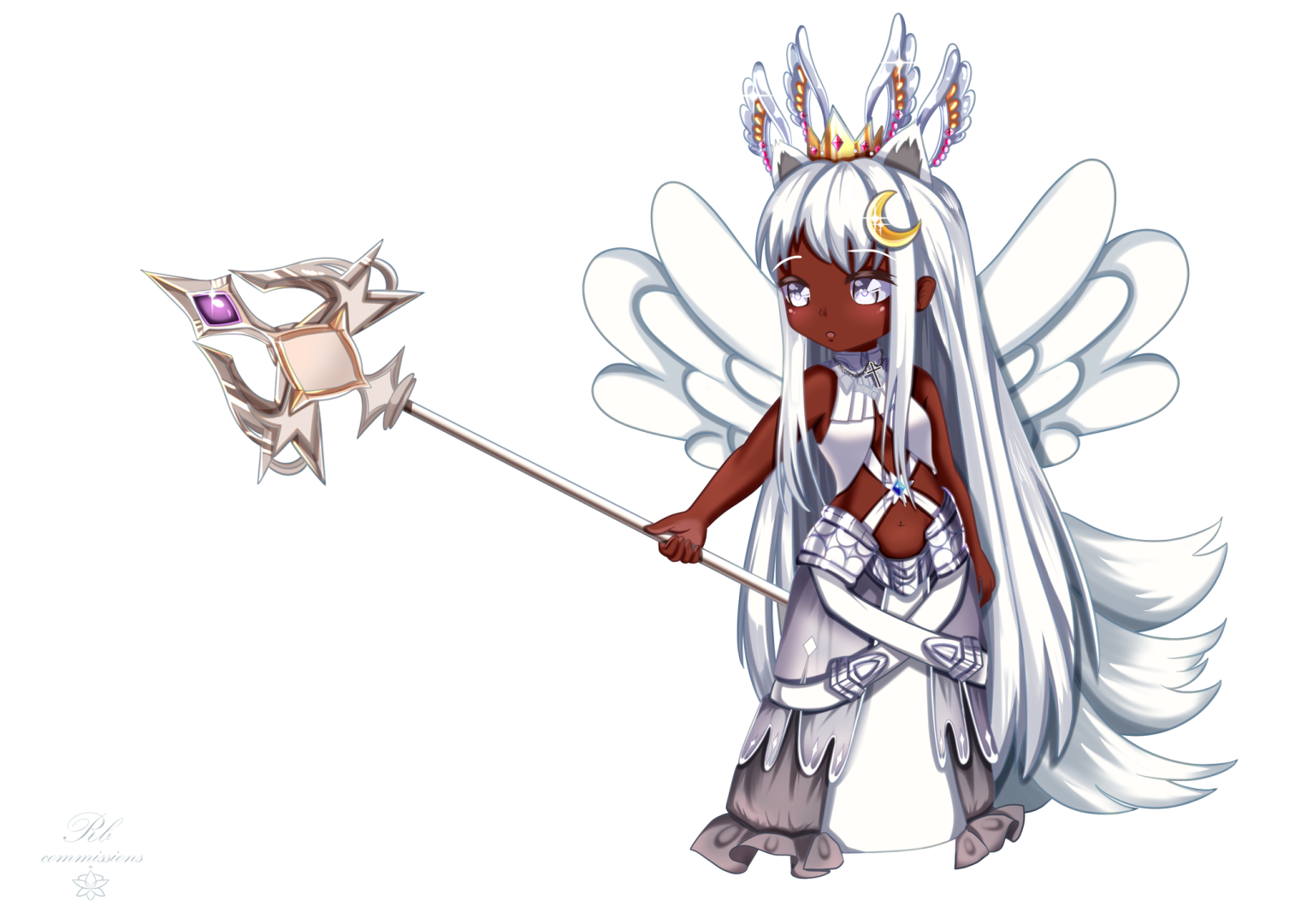 Anubriel Lunabrie Yahweh Chibi Art