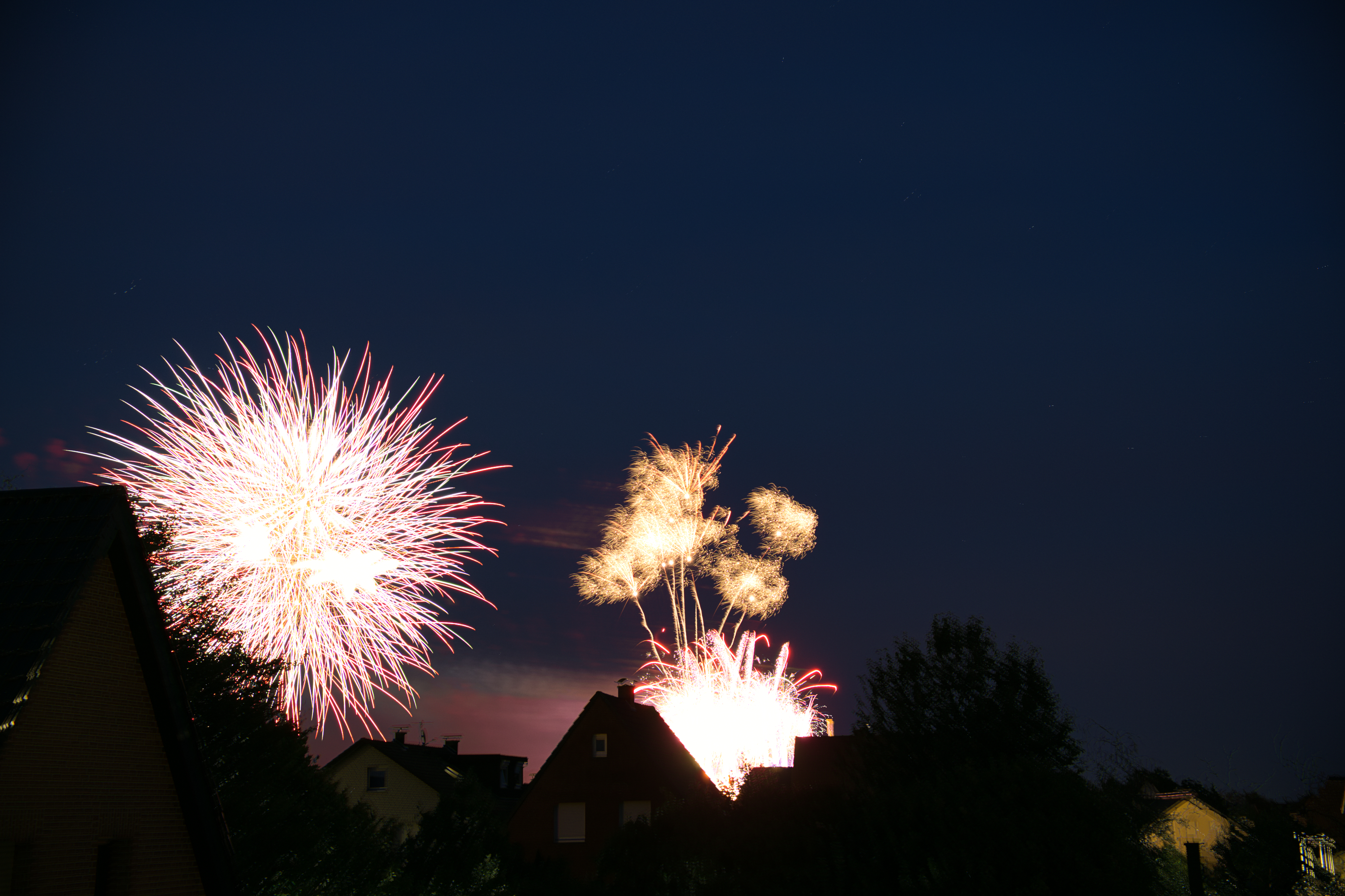 Ein Feuerwerk