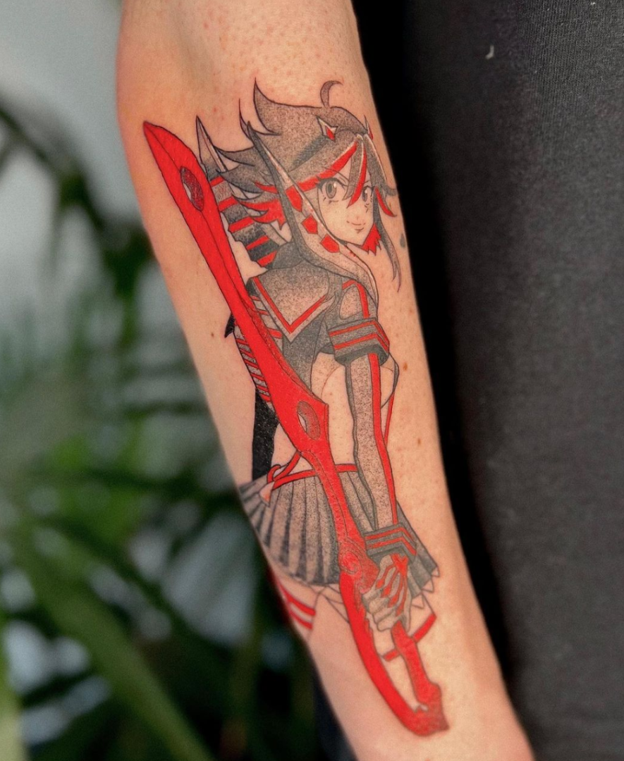 Meine Anime Tattoos