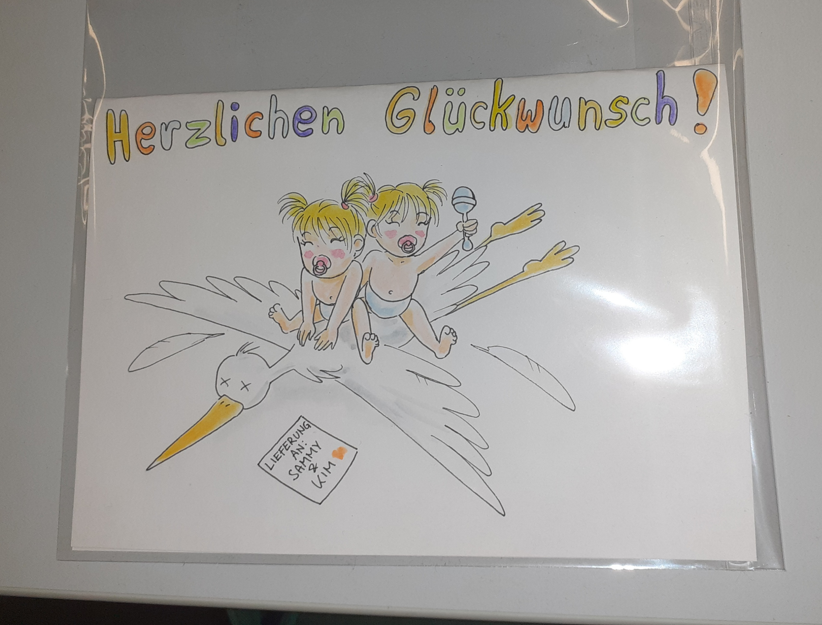 Glückwunsch-Karte