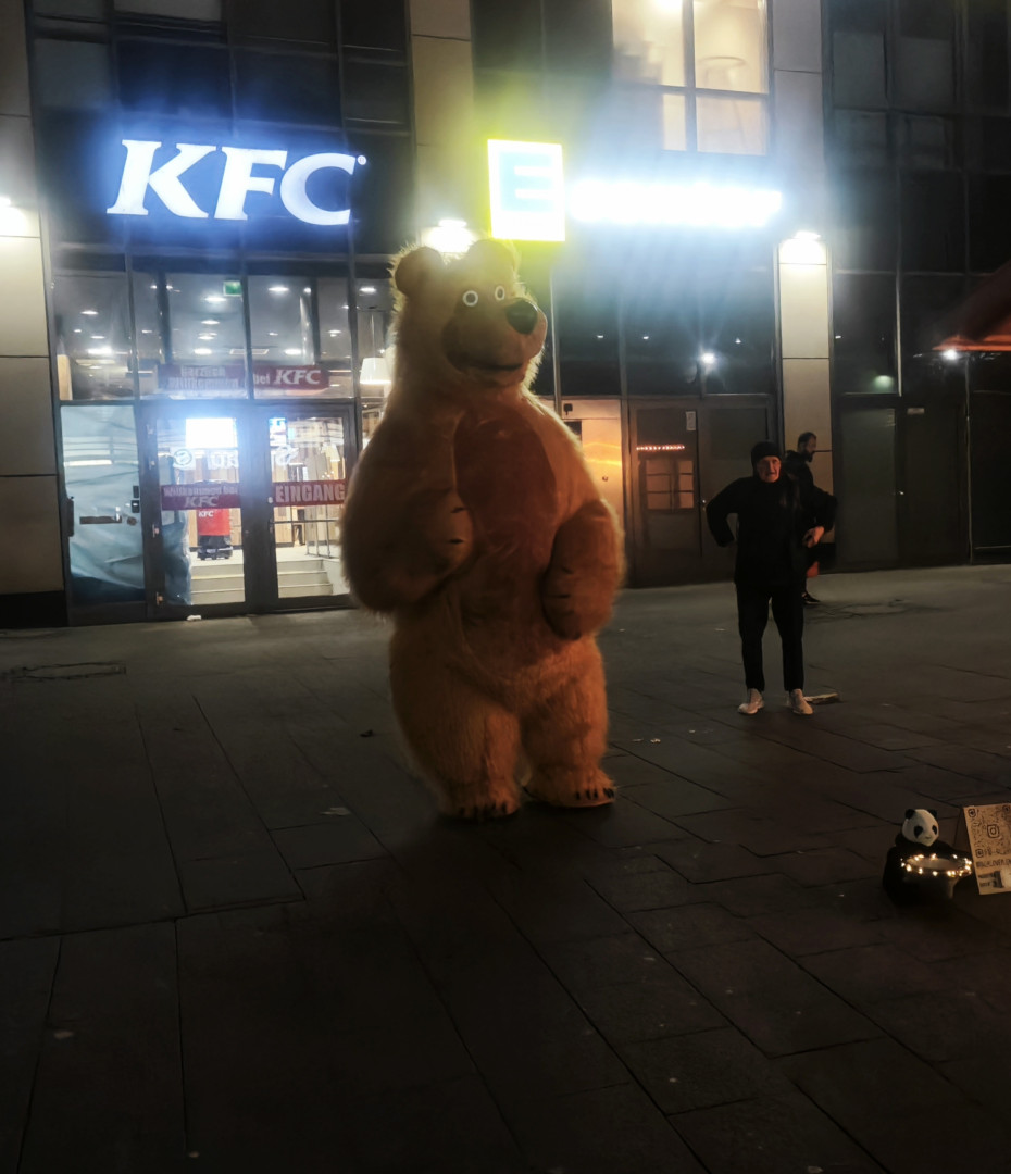 In Berlin geht der Bär 😁
