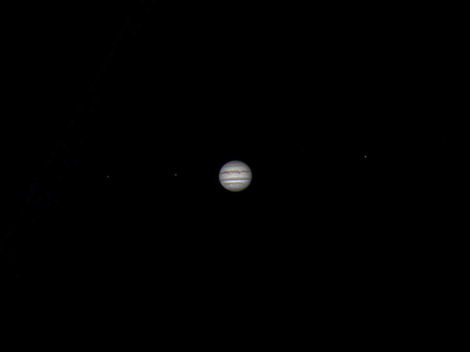 Jupiter, Io, Ganymed und Europa