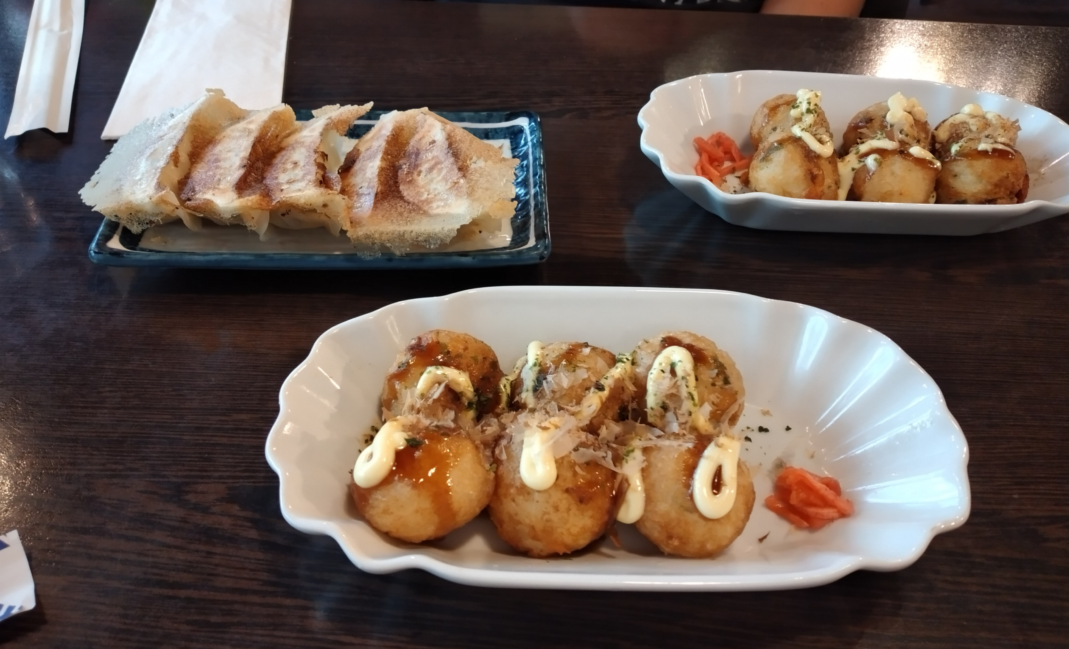 Takoyakis & Gyoza