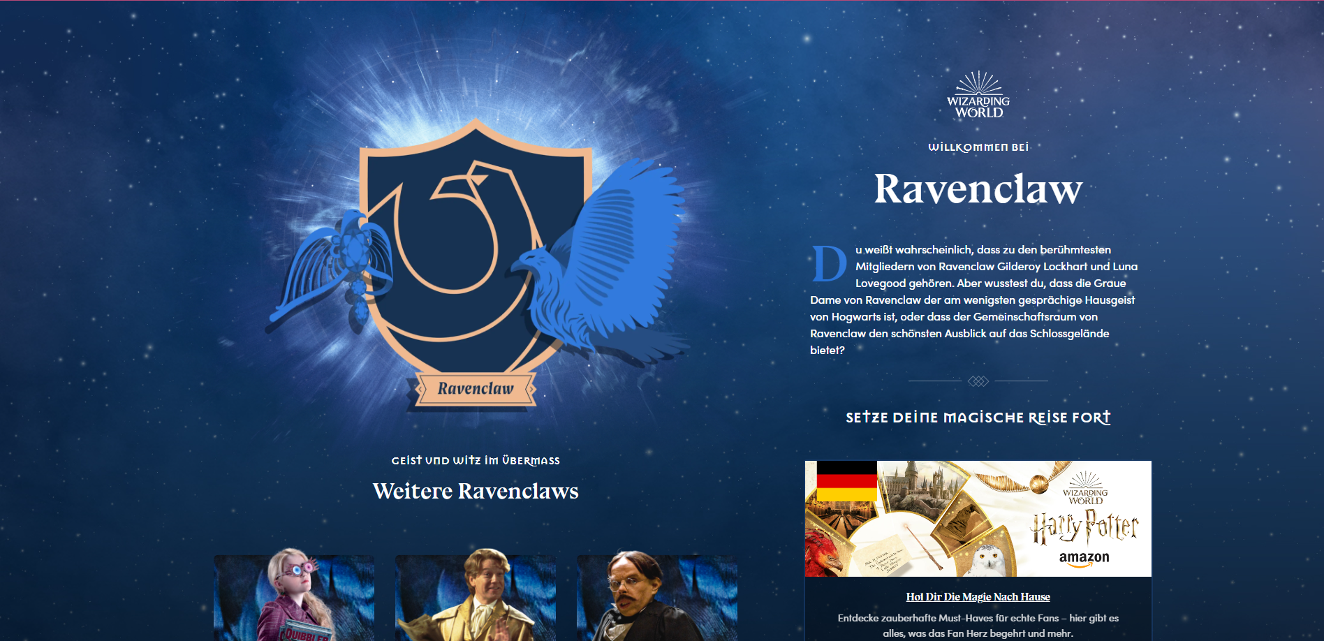 I'm a Ravenclaw, do the test!