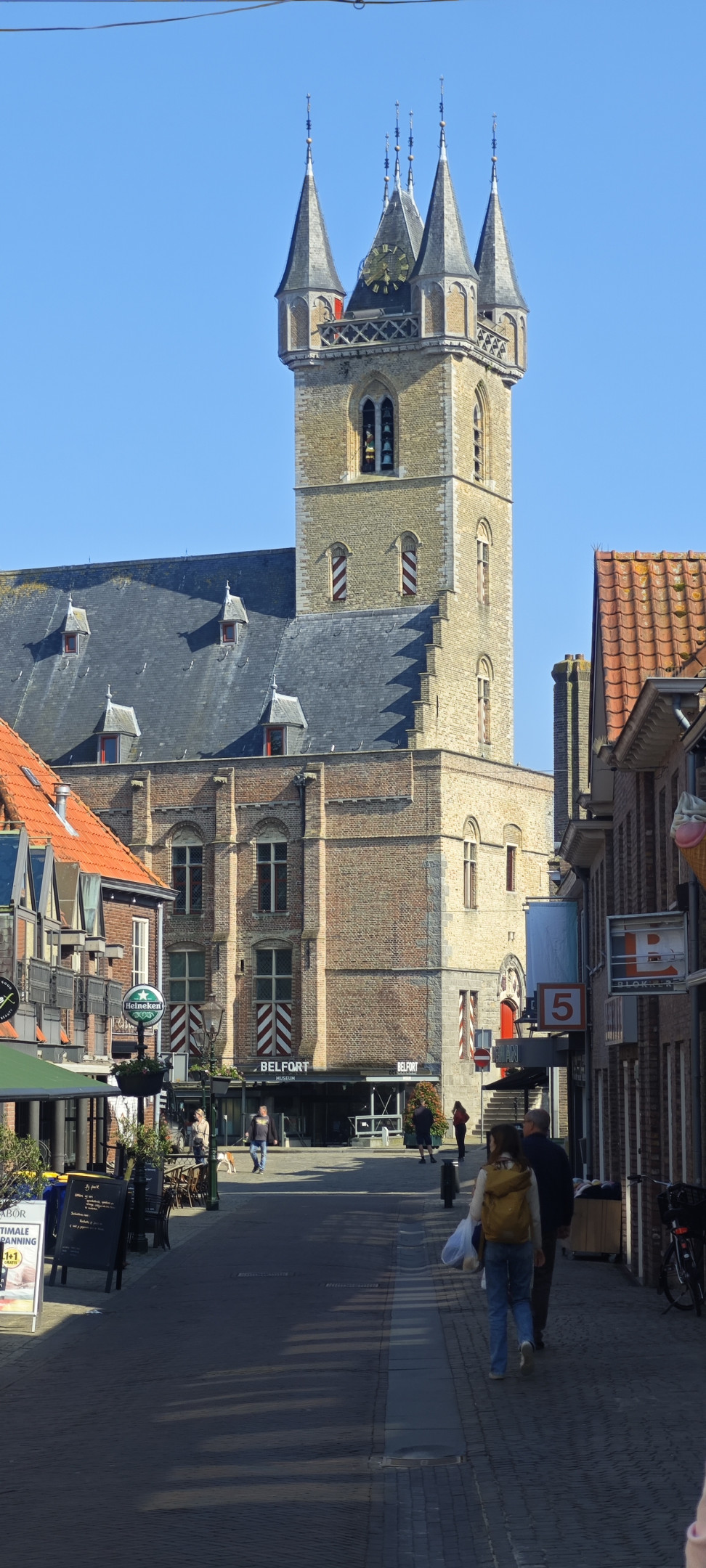 Belfried "Het Belfort" in Sluis