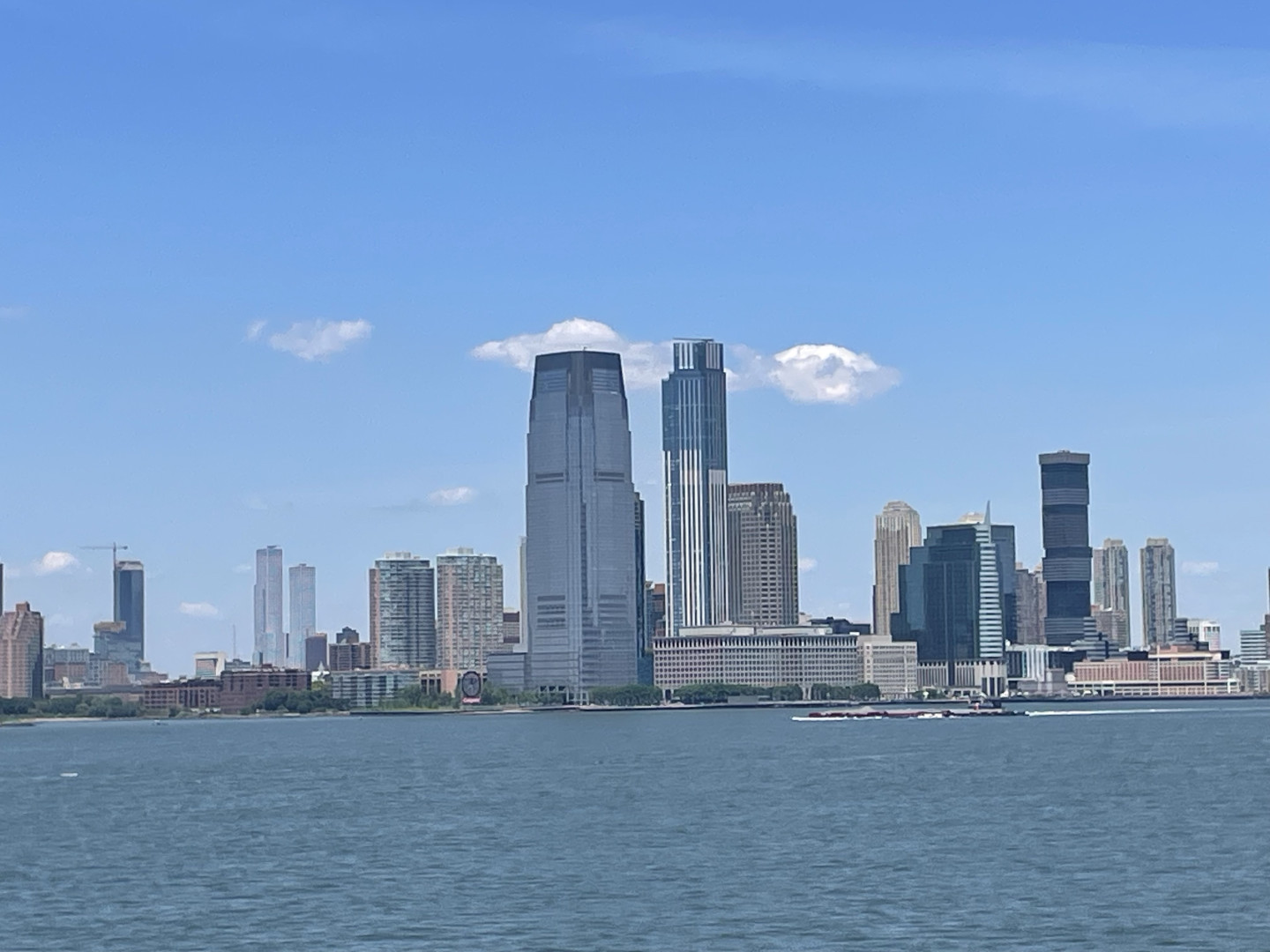 Blick von der Staten Island Ferry