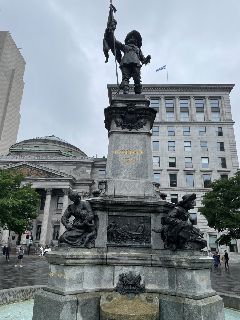 Montreal, Platz vor der Kirche