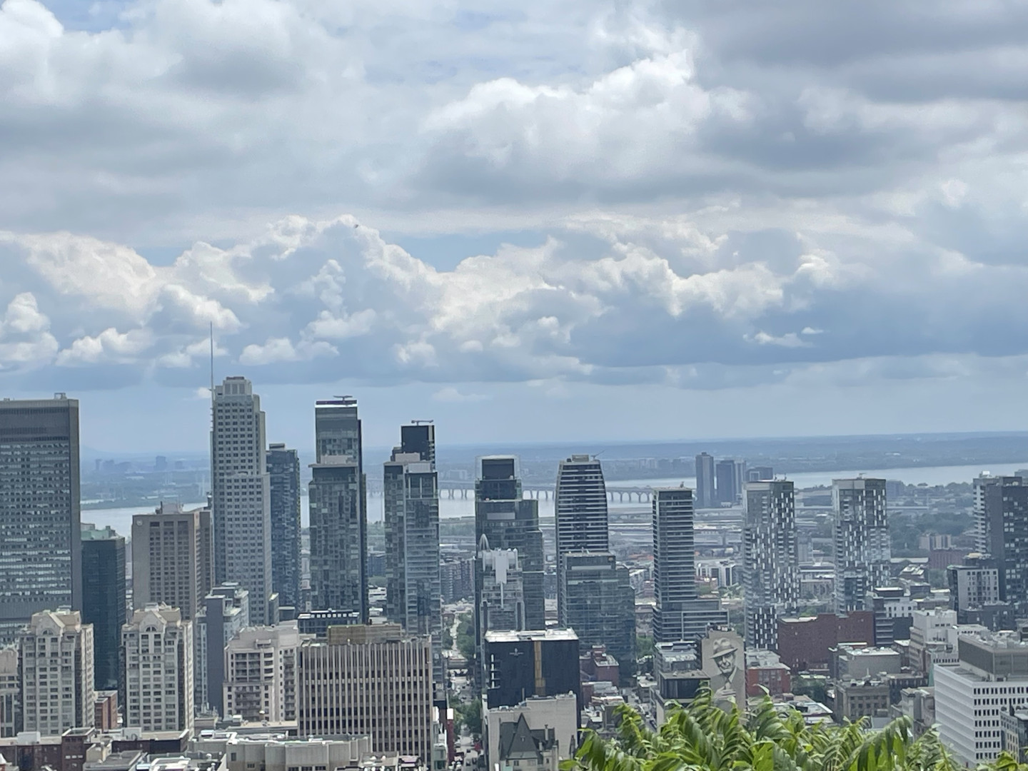 Ausblick auf Montreal (vom Mont Royal)